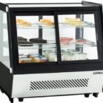 Vitrine réfrigérée à poser avec double portes 125L