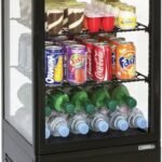 Vitrine réfrigérée positive de comptoir 78L