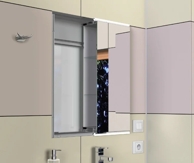 armoires murales encastrables de salle de bain