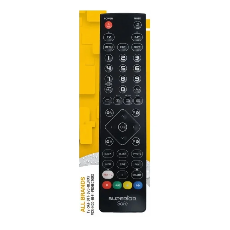 Télécommande lavable