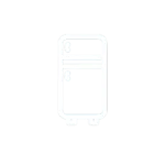 Vitrine réfrigérée professionnelle à poser 4 faces vitrées