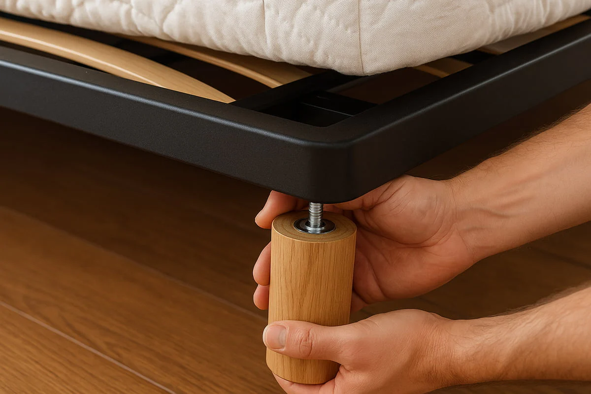 pieds de lit pour hôtellerie