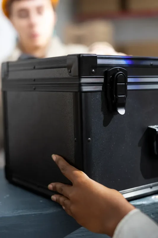 Coffre-fort hôtel format laptop avec clavier digital rétroéclairé