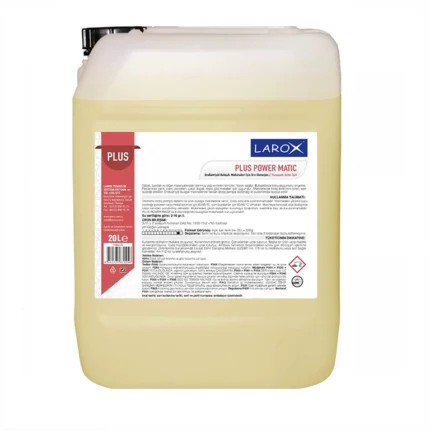 détergent lave-vaisselle eau dure professionnel Plus Power Matic bidon 20L Larox