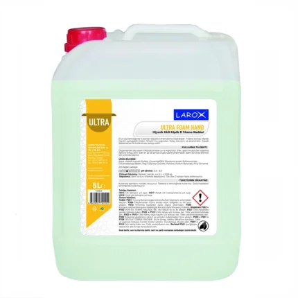 savon mousse mains professionnel Ultra Foam Hand bidon 5L Larox