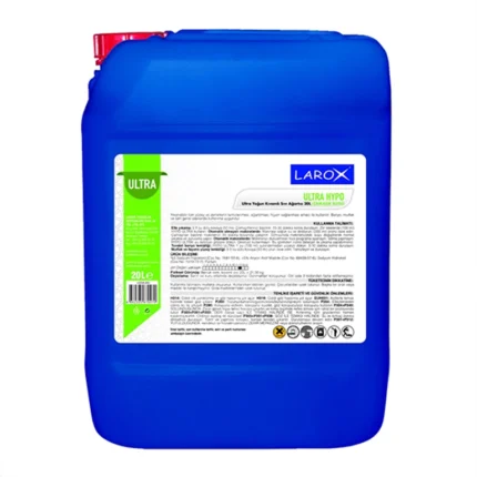 javel liquide professionnel base chlore Ultra Hypo bidon 20L Larox