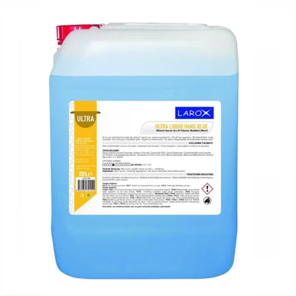 savon liquide mains professionnel glycérine Ultra Liquid Hand Blue bidon 20L Larox