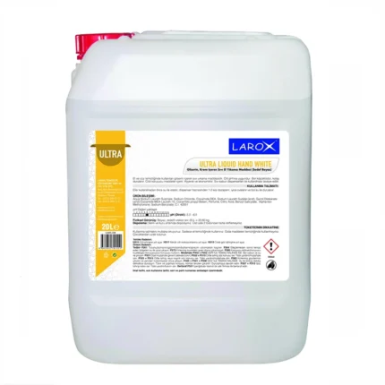 savon liquide mains professionnel blanc glycérine Ultra Liquid Hand White bidon 20L Larox