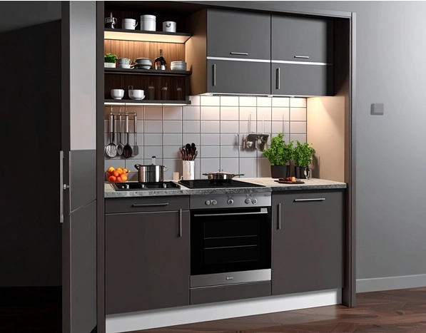 kitchenette hôtel équipement complet résidence hôtelière 2026