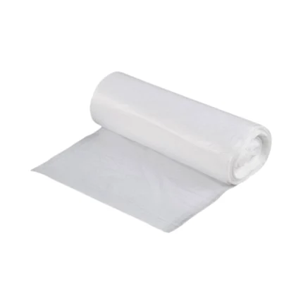 sac poubelle blanc 20L professionnel HDPE recyclable 45x50cm rouleau 50