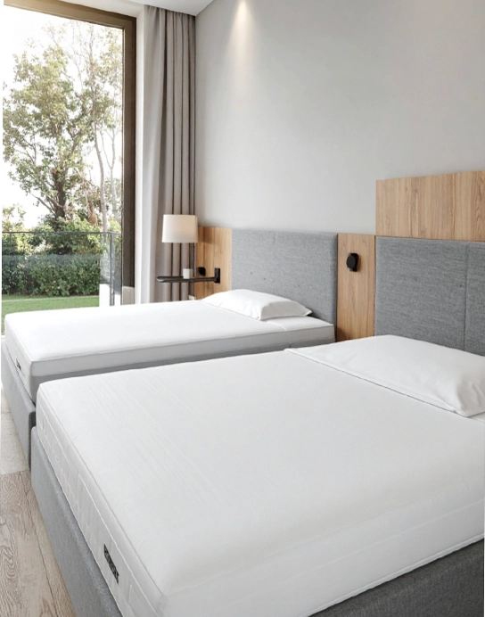 matelas hôtel professionnel mousse Carpenter ERP densité classement feu Oeko-Tex 2026