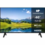 Téléviseur mode hôtel 40 pouces Continental Edison Full HD noir blocage des fonctions CELED40FHD26B6HTL