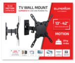 Support Mural TV Orientable Inclinable 13-42 pouces - Motion Extra Slim – Image 4